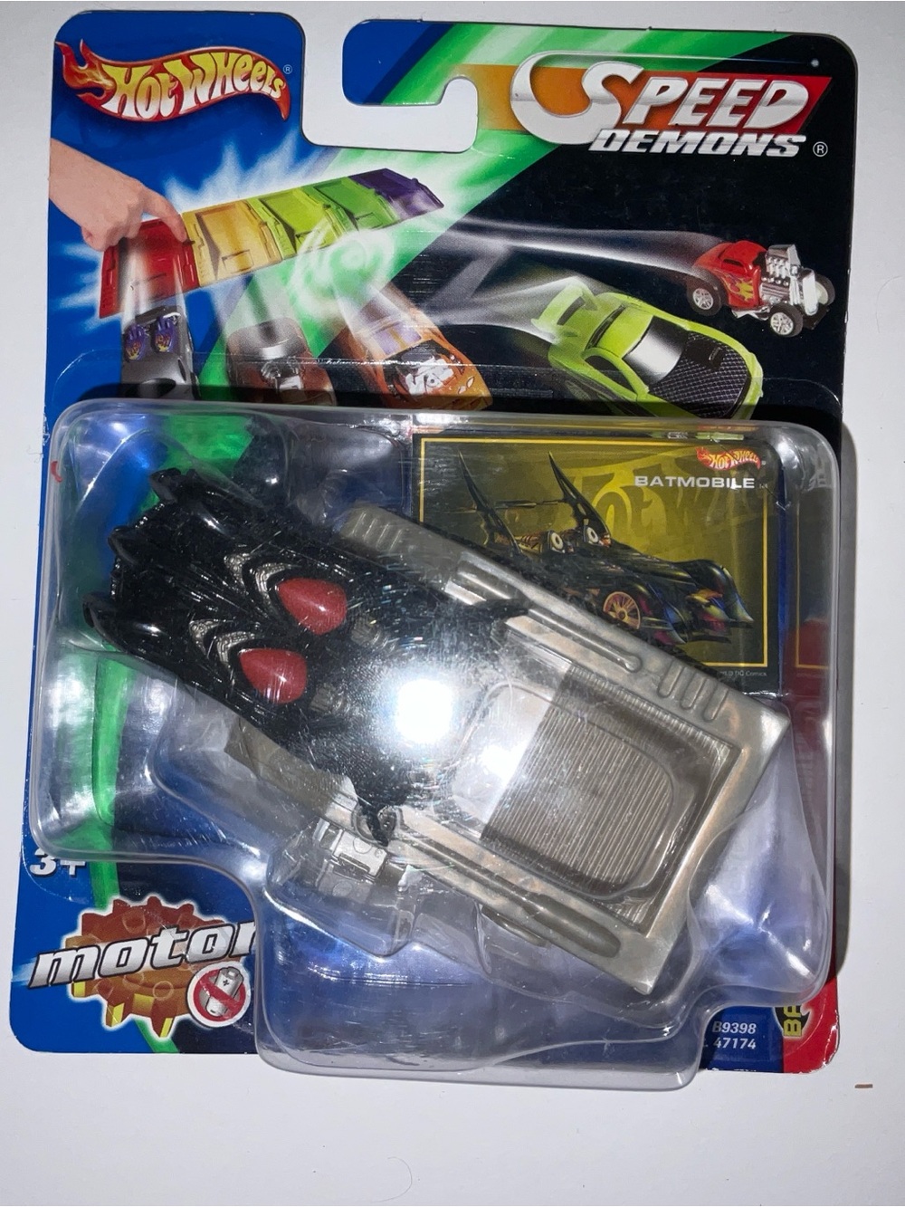 MINT NIB Hot Wheels 2003 Speed Demons Batmobile RARE!